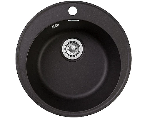 Заказать Кухонная мойка GranFest Quarz GF-Z08 Черная в магазине сантехники Santeh-Crystal.ru