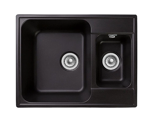 Приобрести Кухонная мойка GranFest Quarz GF-Z09 Черная в магазине сантехники Santeh-Crystal.ru
