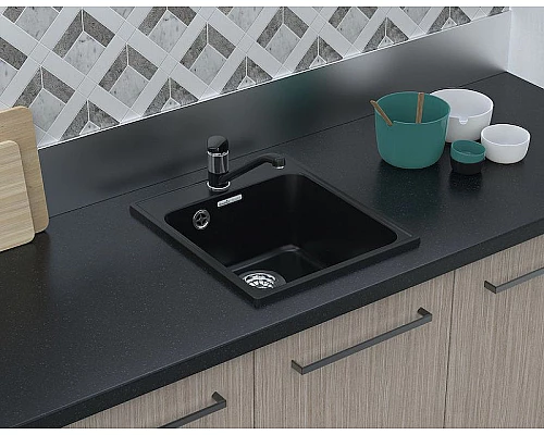 Приобрести Кухонная мойка GranFest Quarz GF-Z17 Бежевая в магазине сантехники Santeh-Crystal.ru