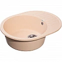 Кухонная мойка GranFest Quarz GF-Z58 Бежевая