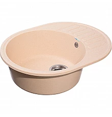 Кухонная мойка GranFest Quarz GF-Z58 Бежевая