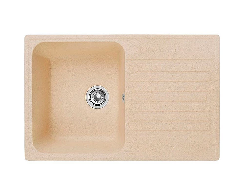 Купить Кухонная мойка GranFest Quarz GF-Z78 Бежевая в магазине сантехники Santeh-Crystal.ru
