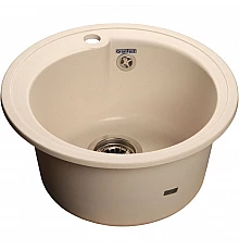 Кухонная мойка GranFest Rondo GF-R450 Белая