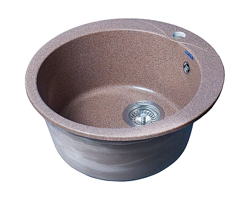 Заказать Кухонная мойка GranFest Rondo GF-R480 Терракот в магазине сантехники Santeh-Crystal.ru