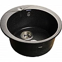 Кухонная мойка GranFest Rondo GF-R480 Черная Кухонная мойка GranFest Rondo GF-R480 Черная