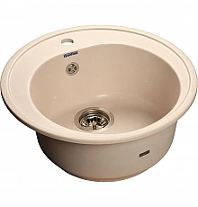 Кухонная мойка GranFest Rondo GF-R510 Белая