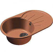 Кухонная мойка GranFest Rondo GF-R750L Терракот