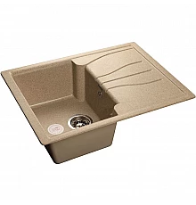 Кухонная мойка GranFest Standart GF-S680L Песочная