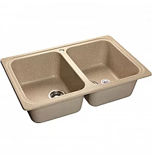 Кухонная мойка GranFest Standart GF-S780K Песочная