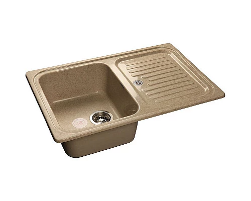 Купить Кухонная мойка GranFest Standart GF-S780L Песочная в магазине сантехники Santeh-Crystal.ru