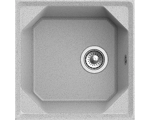 Приобрести Кухонная мойка GranFest Unique GF-U-500 Серая в магазине сантехники Santeh-Crystal.ru