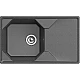 Заказать Кухонная мойка GranFest Unique GF-U-840L Графит в магазине сантехники Santeh-Crystal.ru