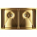 Кухонная мойка Iddis Edifice 75 EDI75B2i77 Золото матовое