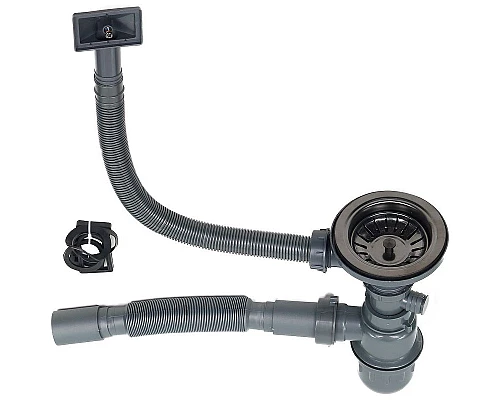 Заказать Кухонная мойка Melana Profline Octavia D400B Графит в магазине сантехники Santeh-Crystal.ru