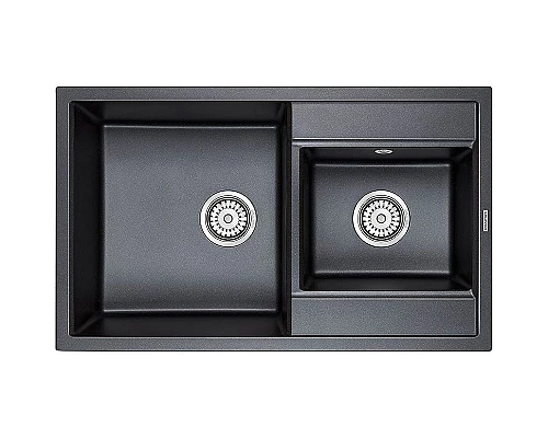 Купить Кухонная мойка Paulmark Tandem 82 PM238250-DG Графит в магазине сантехники Santeh-Crystal.ru