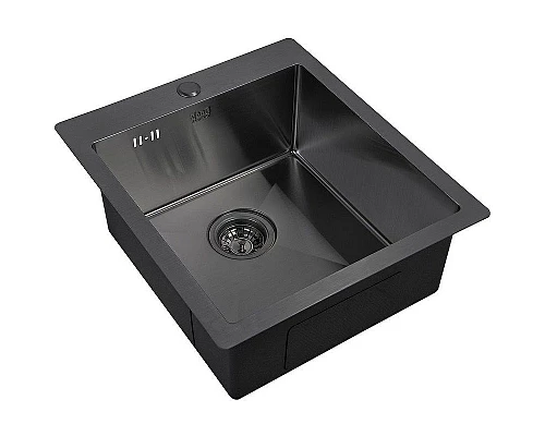 Приобрести Кухонная мойка ZorG 45 PVD4551GRAFIT Графит в магазине сантехники Santeh-Crystal.ru