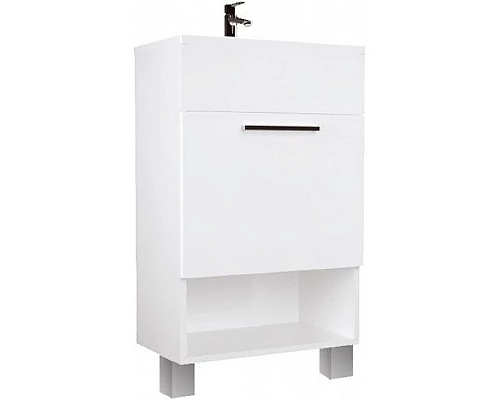 Заказать Тумба с раковиной 1MarKa July 50Н У85932 Белый глянец в магазине сантехники Santeh-Crystal.ru