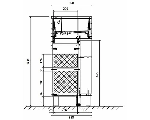 Приобрести Тумба с раковиной 1MarKa Laura 40Н R У85931 Дуб сонома Белый глянец в магазине сантехники Santeh-Crystal.ru