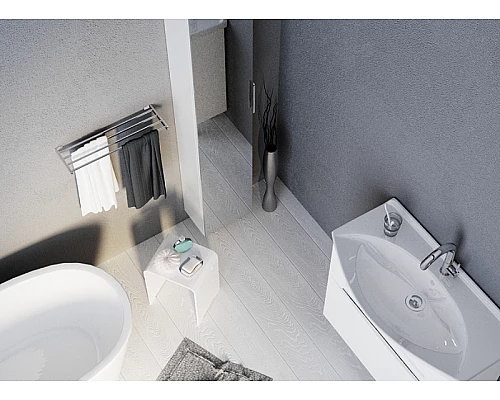 Купить Шкаф пенал 1MarKa Lina 30П У92898 подвесной Mirror в магазине сантехники Santeh-Crystal.ru