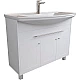 Купить Тумба под раковину 1MarKa Lina Classic New 105Н У94491 Белый глянец в магазине сантехники Santeh-Crystal.ru
