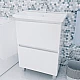 Заказать Тумба под раковину 1MarKa New Aris 70Н Ц0000019919 Белый глянец в магазине сантехники Santeh-Crystal.ru