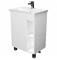 Тумба под раковину 1MarKa Nuvo 70 У76056 Белая глянцевая