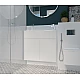 Купить Тумба с раковиной 1MarKa Stretto 80П У92325 подвесная Белый глянец в магазине сантехники Santeh-Crystal.ru