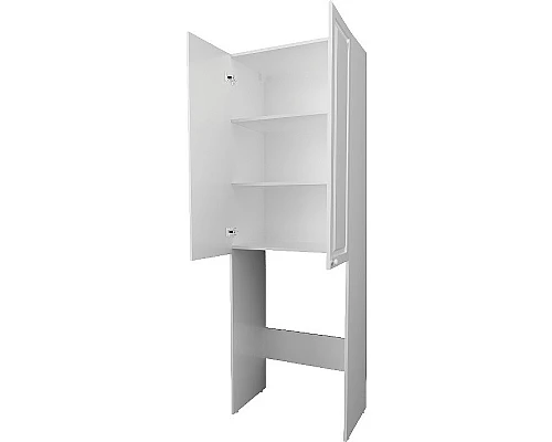 Приобрести Шкаф пенал 1MarKa Wall Classic 67 У79534 над стиральной машиной Белый глянцевый в магазине сантехники Santeh-Crystal.ru
