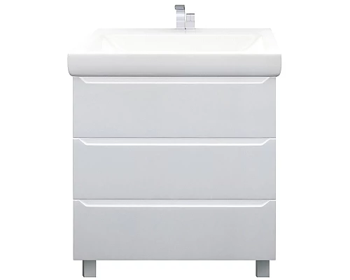 Приобрести Тумба под раковину 1MarKa Кода 80Н Белая глянцевая в магазине сантехники Santeh-Crystal.ru