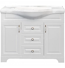 Тумба под раковину 1MarKa Прованс New 80Н У94490 Белый глянец