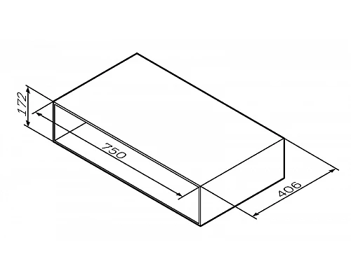 Заказать Полка AM.PM Gem 75 M90OHX0750WG Белая в магазине сантехники Santeh-Crystal.ru