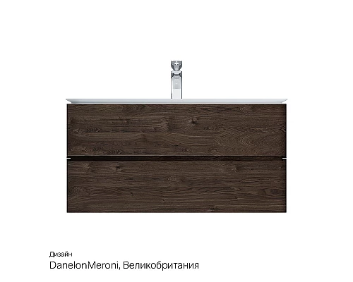 Купить Тумба под раковину AM.PM Sensation 100 M30FHX1002TF подвесная Табачный дуб в магазине сантехники Santeh-Crystal.ru