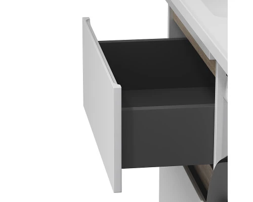 Купить Тумба под раковину AM.PM X-Joy 60 M85AFSX0602WG Белый глянец Светлое дерево в магазине сантехники Santeh-Crystal.ru