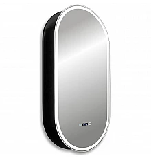 Зеркальный шкаф Abber Kontur 50 AG6339SWHB с подсветкой Черный