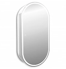 Зеркальный шкаф Abber Kontur 50 AG6339S с подсветкой Белый