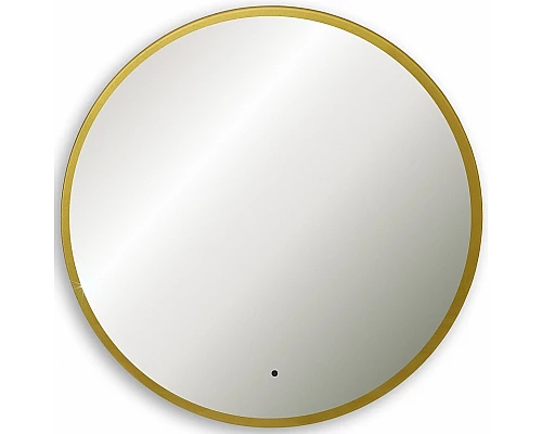 Зеркало Abber Mond 77 AG6204SCG-0.77 с подсветкой Золото с бесконтактным выключателем и диммером