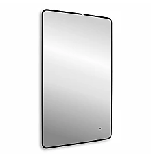 Зеркало Abber See 60 AG6102SCB с подсветкой Черное с бесконтактным выключателем и диммером