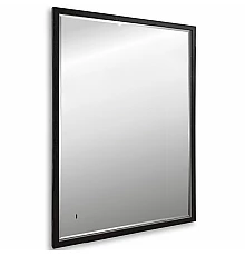 Зеркало Abber See 65 AG6110SC-0.65 с подсветкой Черное с бесконтактным выключателем и диммером