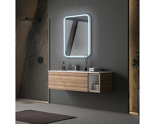 Зеркало Abber See 55 AG6106S с подсветкой с сенсорным выключателем и диммером