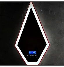 Зеркало Abber Stein 45 AS6611R с подсветкой с многофункциональной панелью