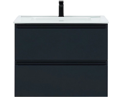 Приобрести Тумба под раковину Allen Brau Eclipse 80 1.E1002.AM подвесная Антрацит матовый в магазине сантехники Santeh-Crystal.ru