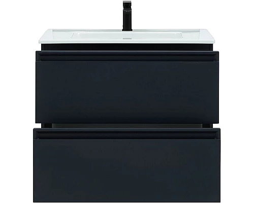 Приобрести Тумба под раковину Allen Brau Eclipse 80 1.E1002.AM подвесная Антрацит матовый в магазине сантехники Santeh-Crystal.ru