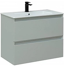 Тумба под раковину Allen Brau Eclipse 80 1.E1002.PWM подвесная Папирус матовый