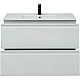 Заказать Тумба под раковину Allen Brau Eclipse 100 1.E1003.WM подвесная Белая матовая в магазине сантехники Santeh-Crystal.ru