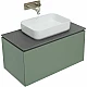 Приобрести Тумба под раковину Allen Brau Infinity 85 1.21002.CGM подвесная Олива матовая в магазине сантехники Santeh-Crystal.ru