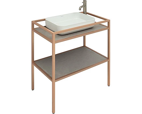 Заказать Консоль под раковину Allen Brau Liberty 75 1.33002.60 Медь браш в магазине сантехники Santeh-Crystal.ru