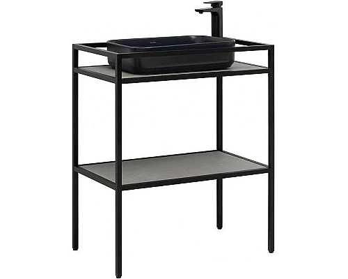 Купить Консоль под раковину Allen Brau Liberty 75 1.33002.BB Черный браш в магазине сантехники Santeh-Crystal.ru