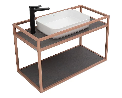 Приобрести Консоль под раковину Allen Brau Liberty 90 1.33003.60 Медь браш в магазине сантехники Santeh-Crystal.ru