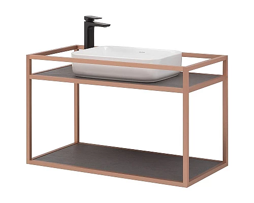 Приобрести Консоль под раковину Allen Brau Liberty 90 1.33003.60 Медь браш в магазине сантехники Santeh-Crystal.ru