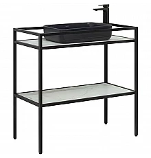 Консоль под раковину Allen Brau Liberty 90 1.33004.BB Черный браш